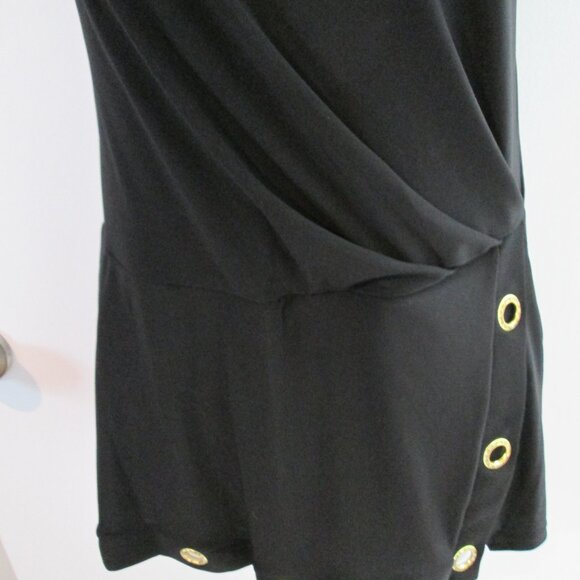 Beyond Control Swim Dress Grommet-Detail Square-Neck NWT Sz 8 - Picture 9 of 16